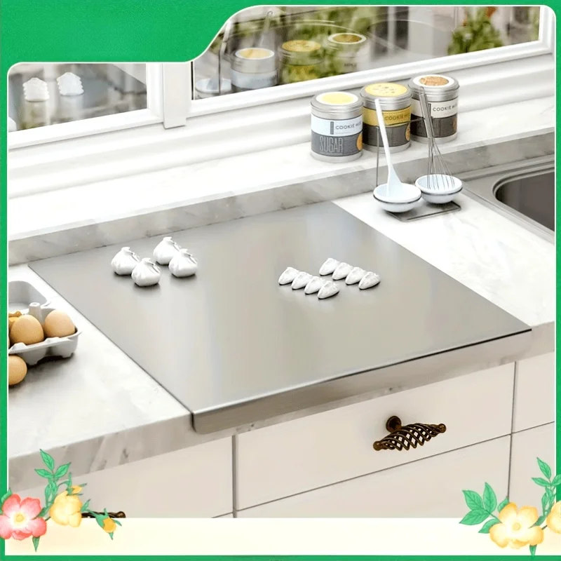 Meal Prep Format - 304 Stainless Steel Cutting Board Butcher