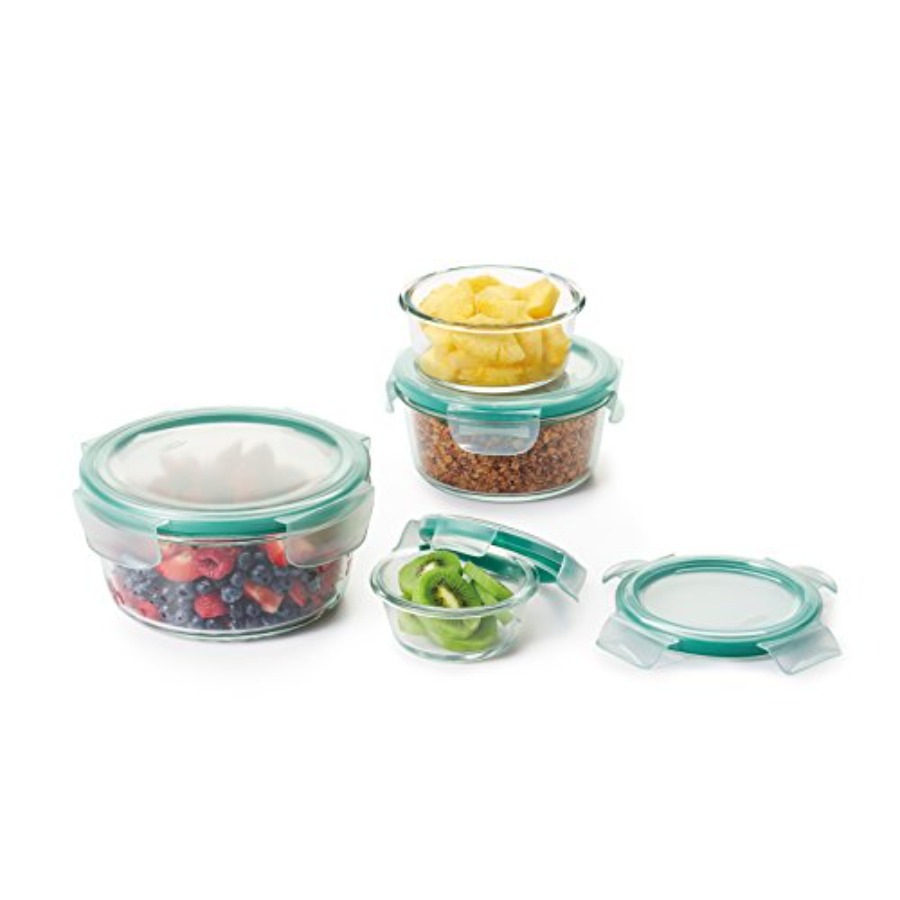 Glass Container Set - Good Grips 8 Piece Smart Seal