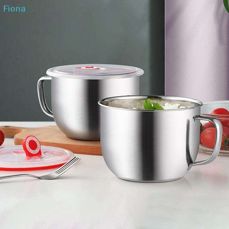 Meal Prep Bowl - ✔Stainless Steel Soup Bowl with Lid,Microwave