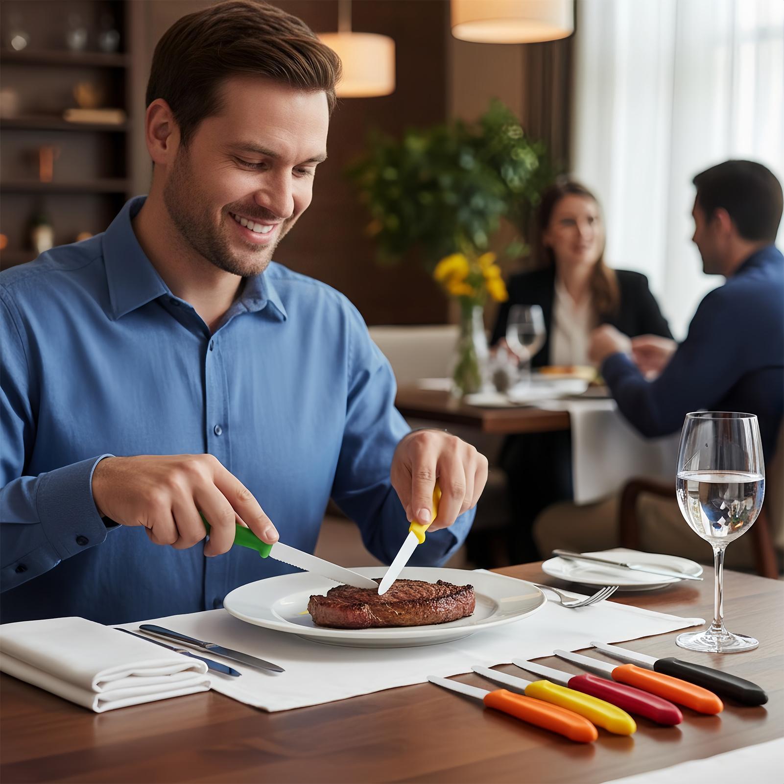 Serrated Steak Cutter 5 Pieces - Meal Prep Kitchen incelemesi ve fiyatı