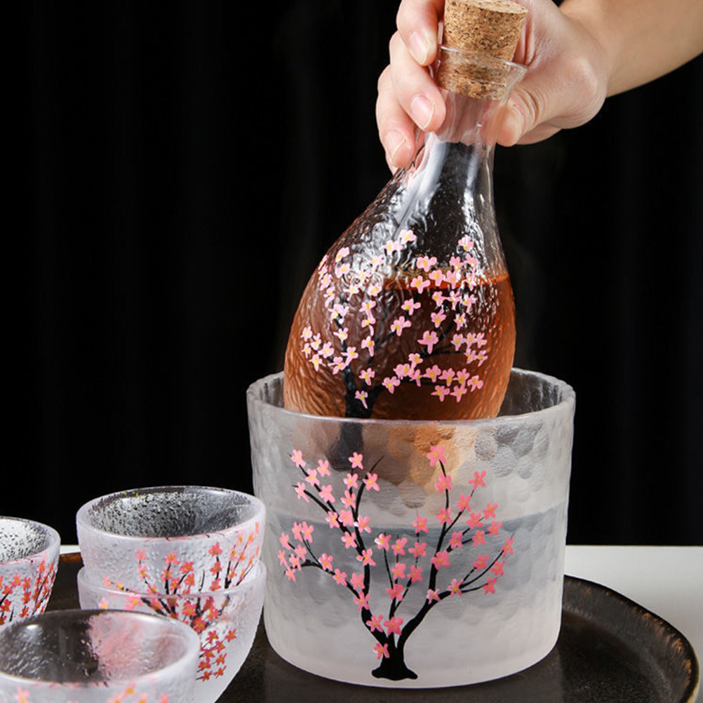 Sake Set Glass Containers Fros - Glass Container Set incelemesi ve fiyatı