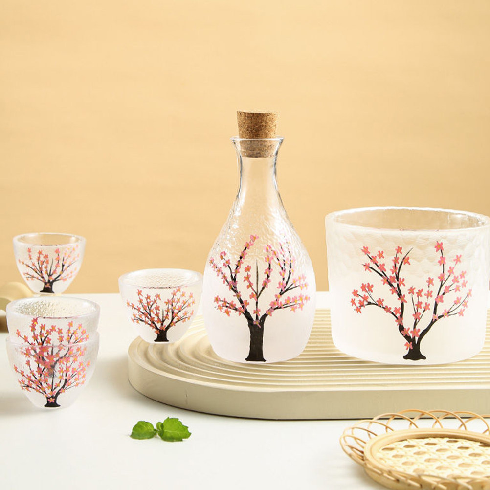 Sake Set Glass Containers Fros - Glass Container Set incelemesi ve fiyatı