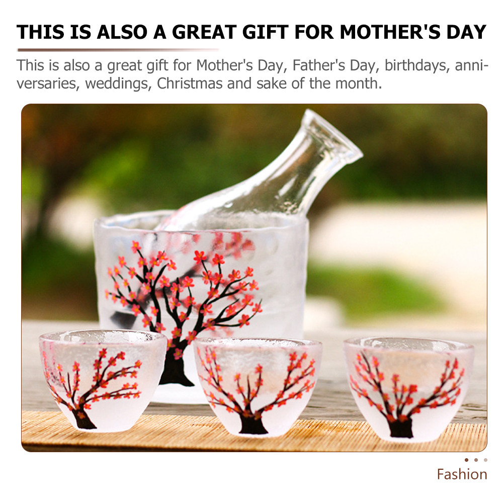 Sake Set Glass Containers Fros - Glass Container Set incelemesi ve fiyatı