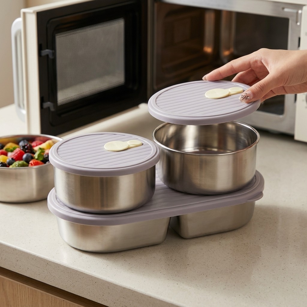 Microwavable 304 Stainless Ste - Meal Prep Ideas incelemesi ve fiyatı