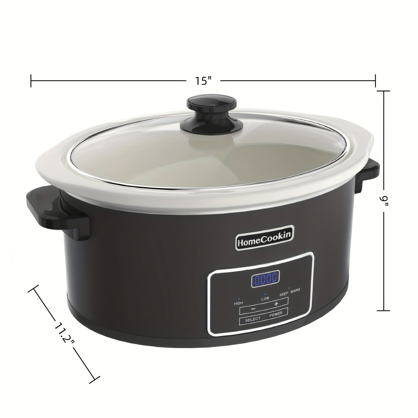 8-Quart Digital Slow Cooker wi - Meal Prep Simple incelemesi ve fiyatı