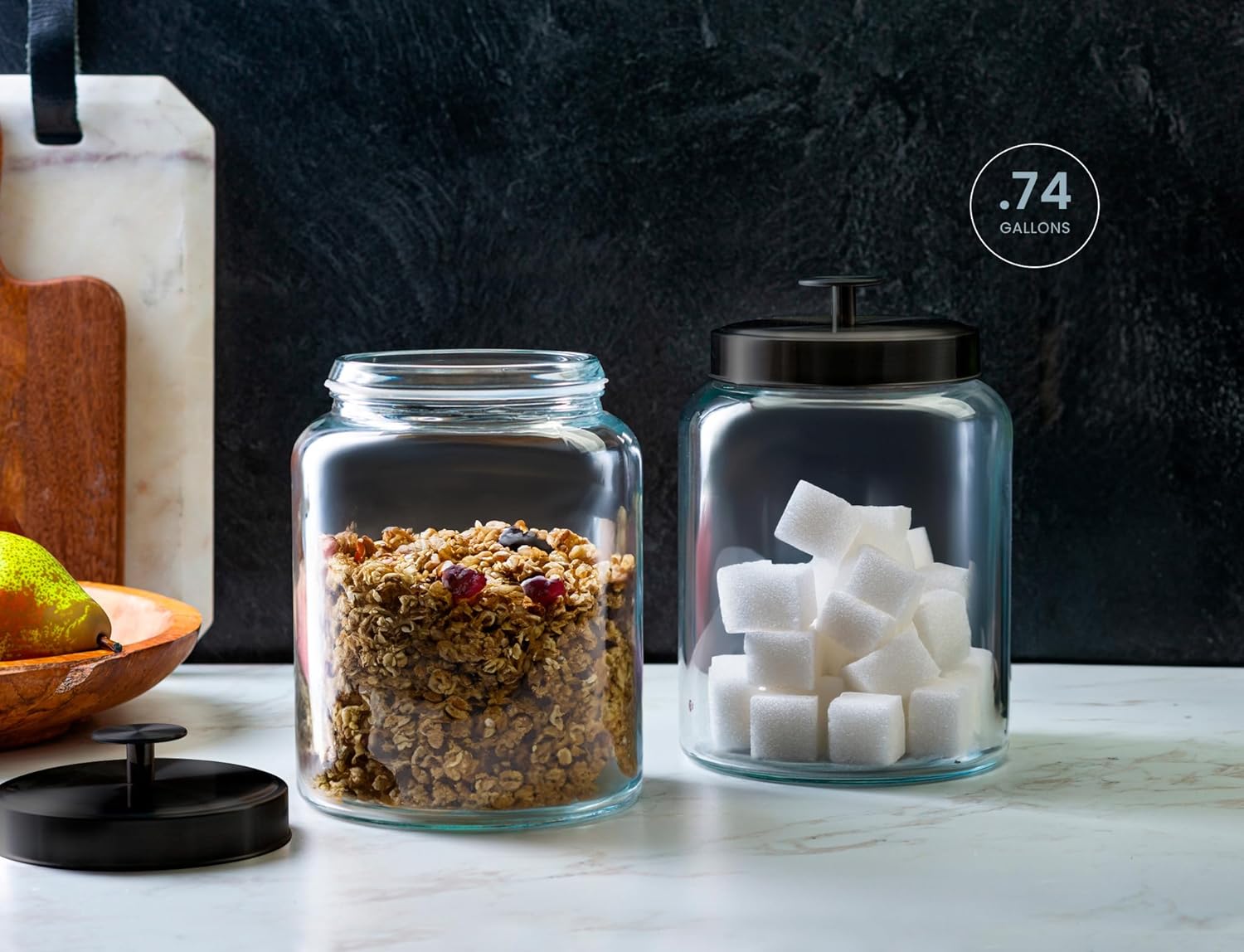 Glass Kitchen Canister Set, Fo - Glass Container Set incelemesi ve fiyatı