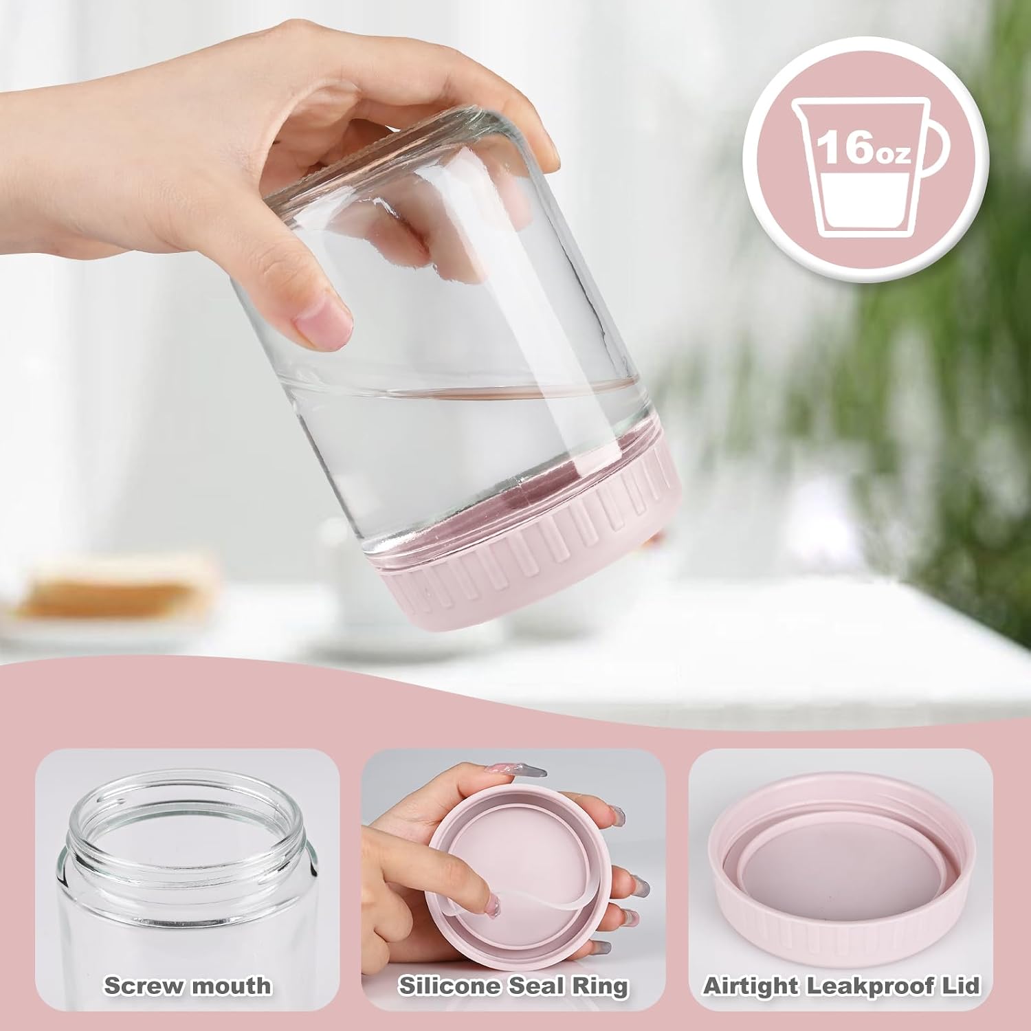 SHOWIN Overnight Oats Containe - Meal Prep Overnight Oats incelemesi ve fiyatı