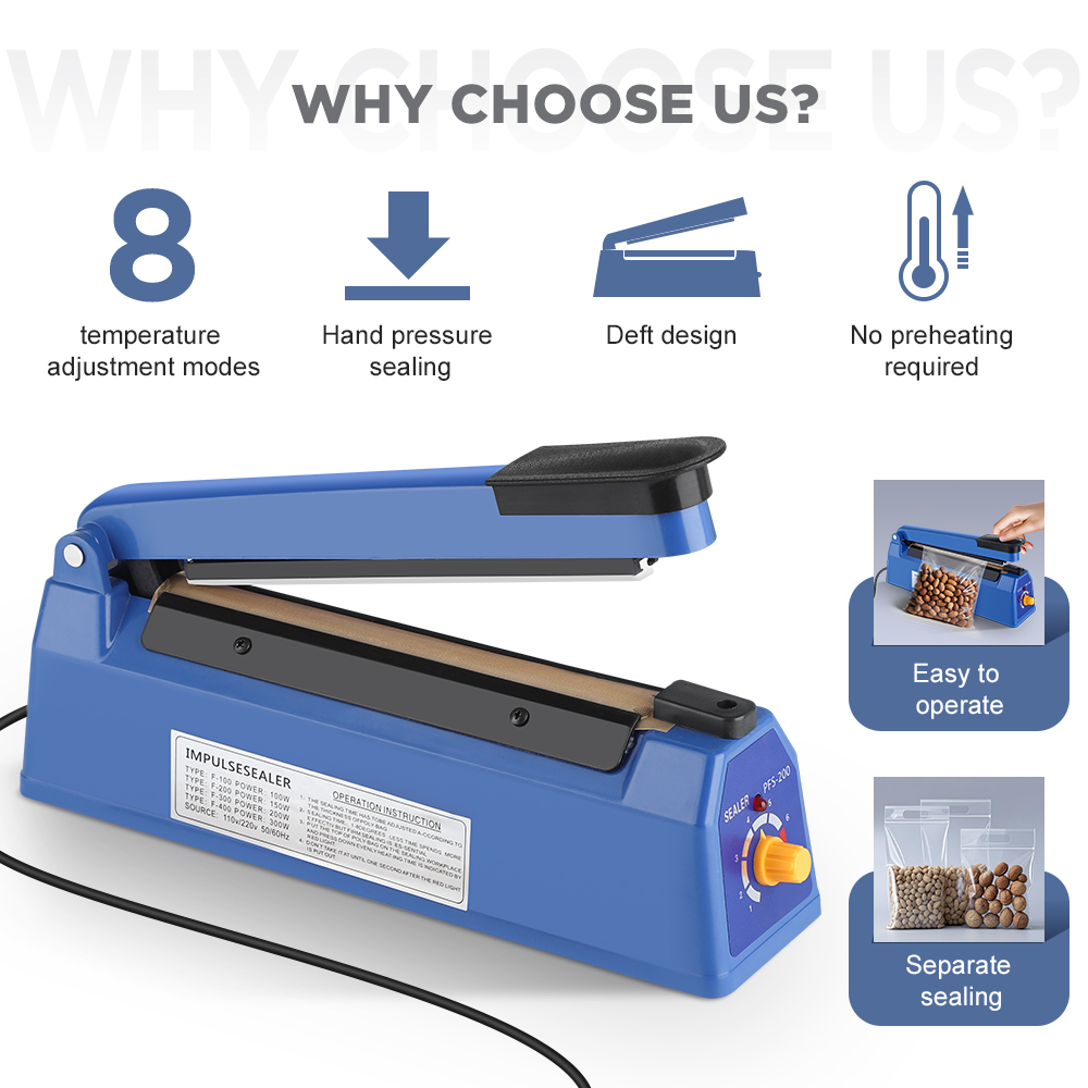 Impulse Sealer Machine Kitchen - Meal Prep Vacuum Seal incelemesi ve fiyatı