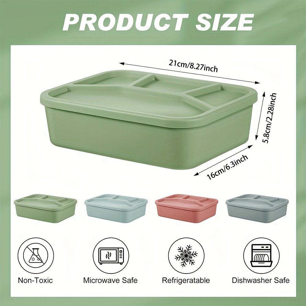 1pc Thickened Silicone Bento L - Meal Prep Simple incelemesi ve fiyatı