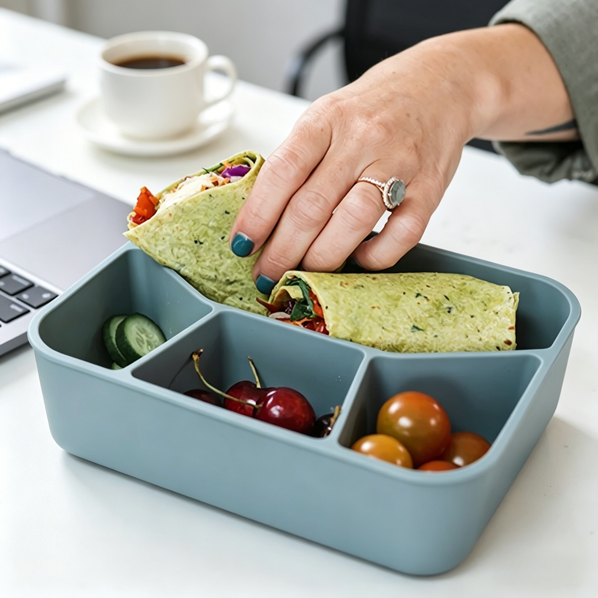 1pc Thickened Silicone Bento L - Meal Prep Simple incelemesi ve fiyatı