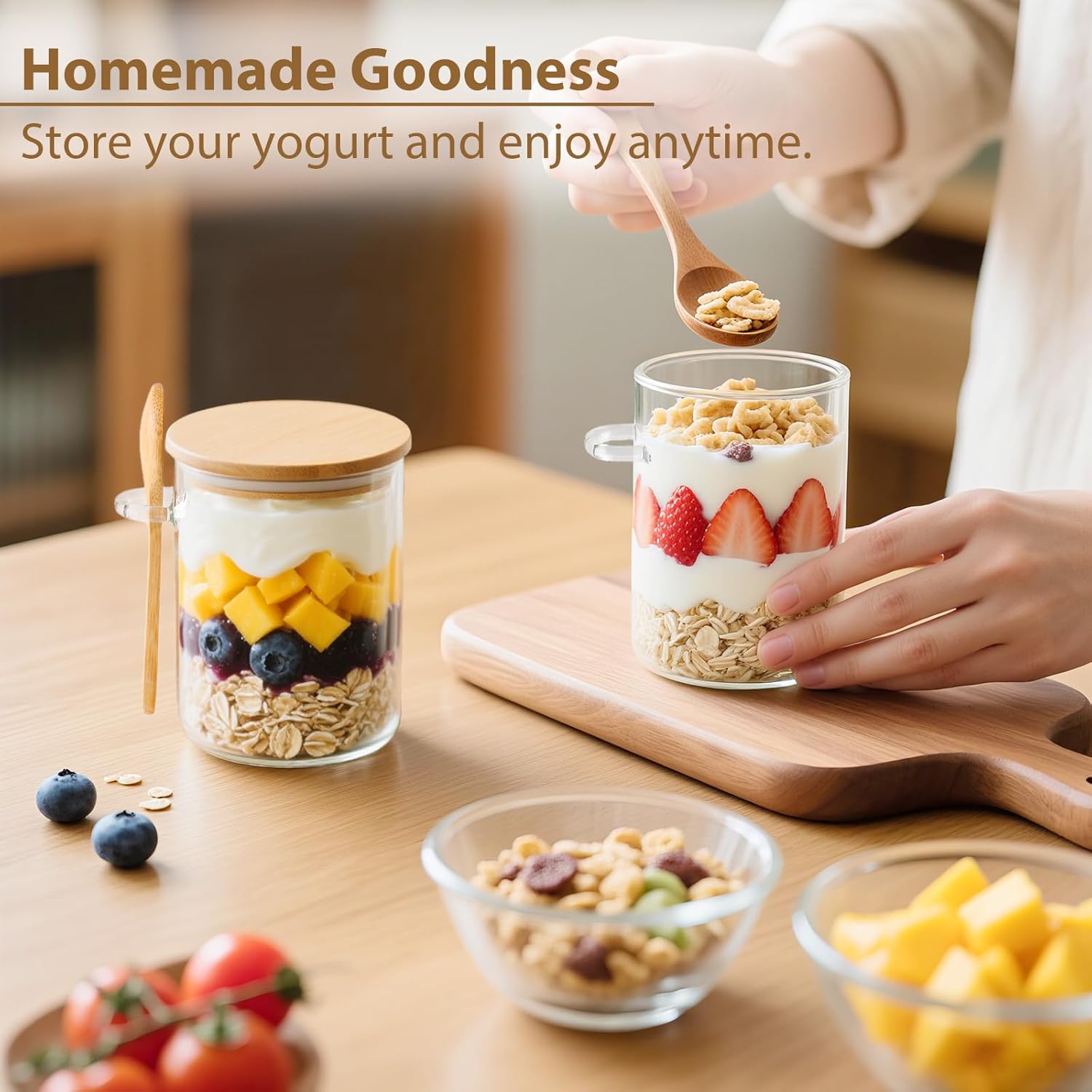 6 Pack Overnight Oats Containe - Meal Prep Overnight Oats incelemesi ve fiyatı