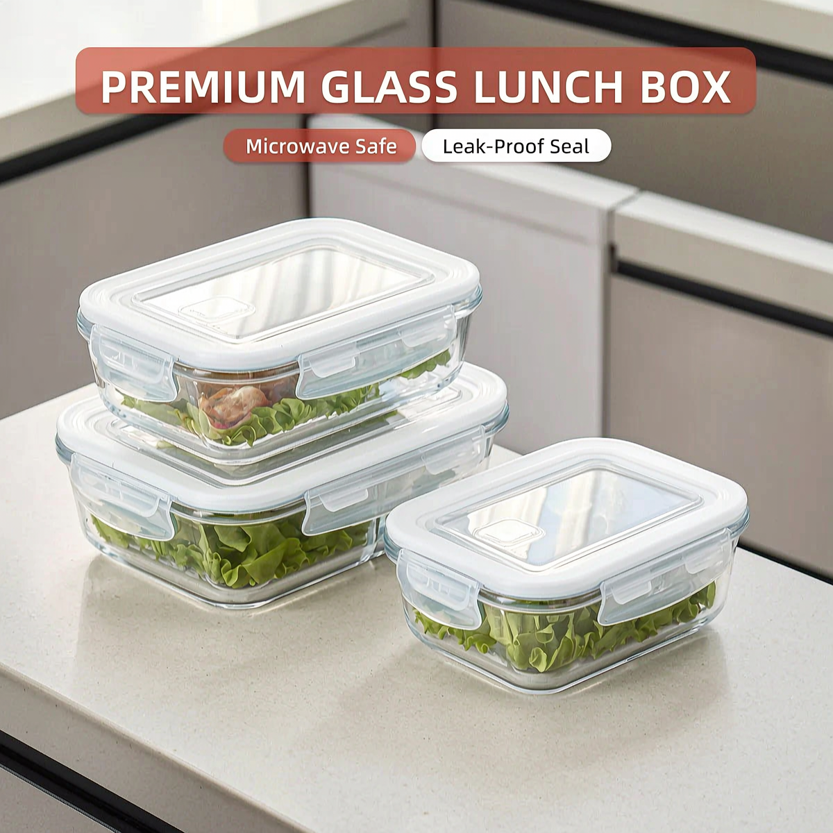 White Glass Food Storage Conta - Meal Prep Bowl incelemesi ve fiyatı