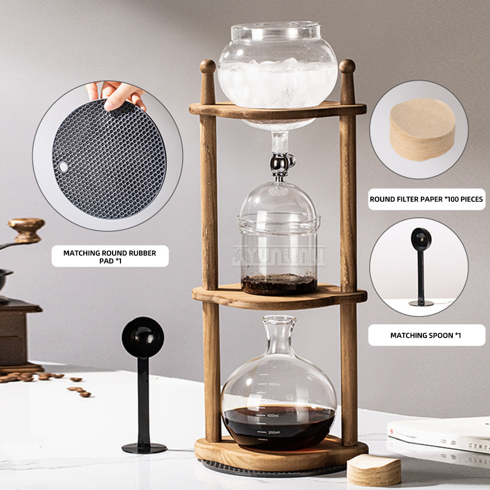 Home ice drip Glass Coffee Bre - Glass Container Set incelemesi ve fiyatı