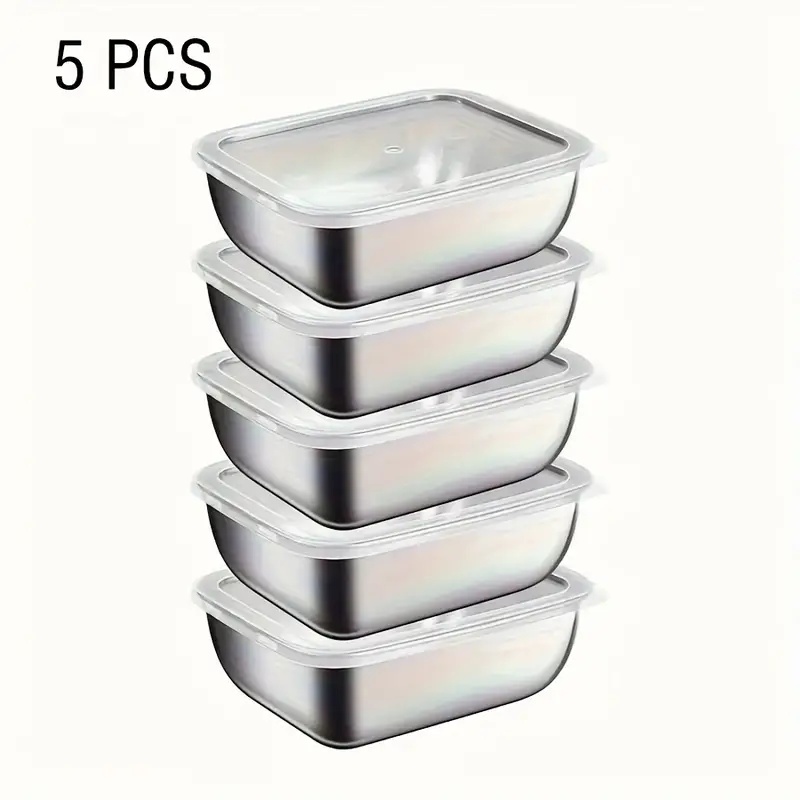 5-Piece Stainless Steel Food S - Meal Prep Ideas incelemesi ve fiyatı