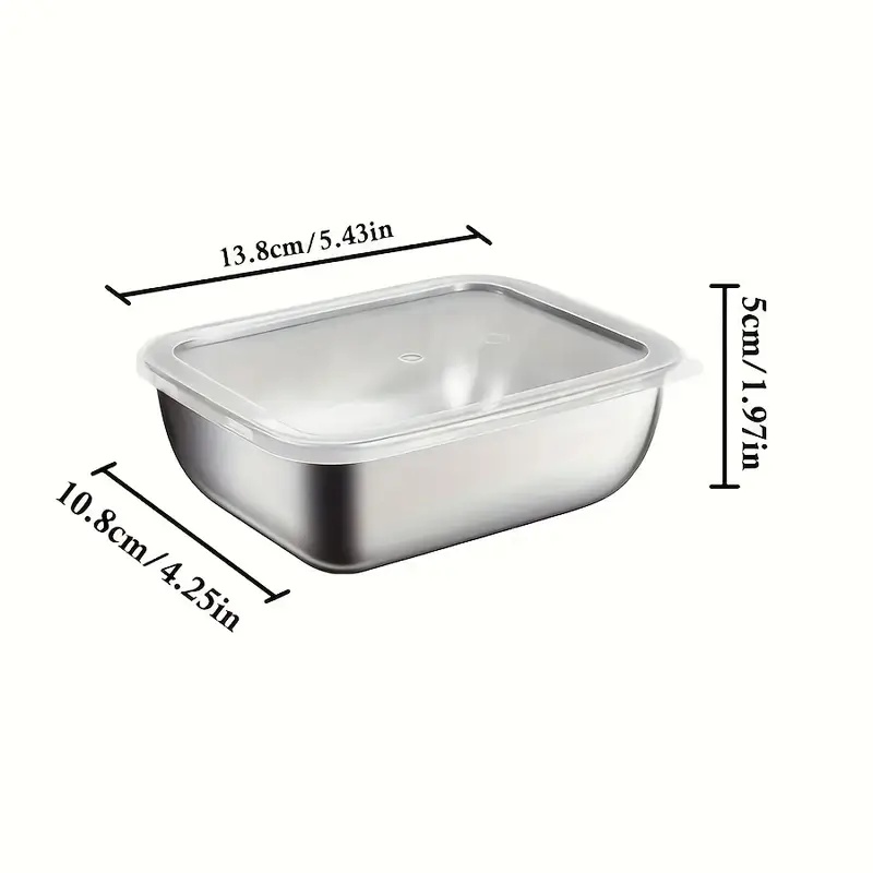 5-Piece Stainless Steel Food S - Meal Prep Ideas incelemesi ve fiyatı