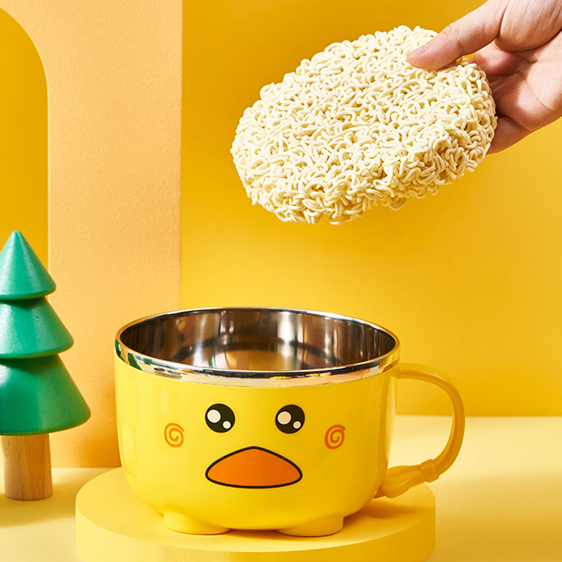 900/1200ml Cute Duck Ramen Bow - Meal Prep Bowl incelemesi ve fiyatı