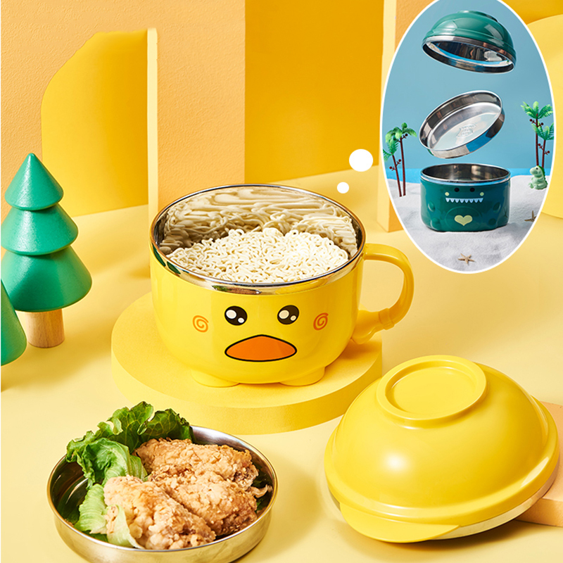 900/1200ml Cute Duck Ramen Bow - Meal Prep Bowl incelemesi ve fiyatı