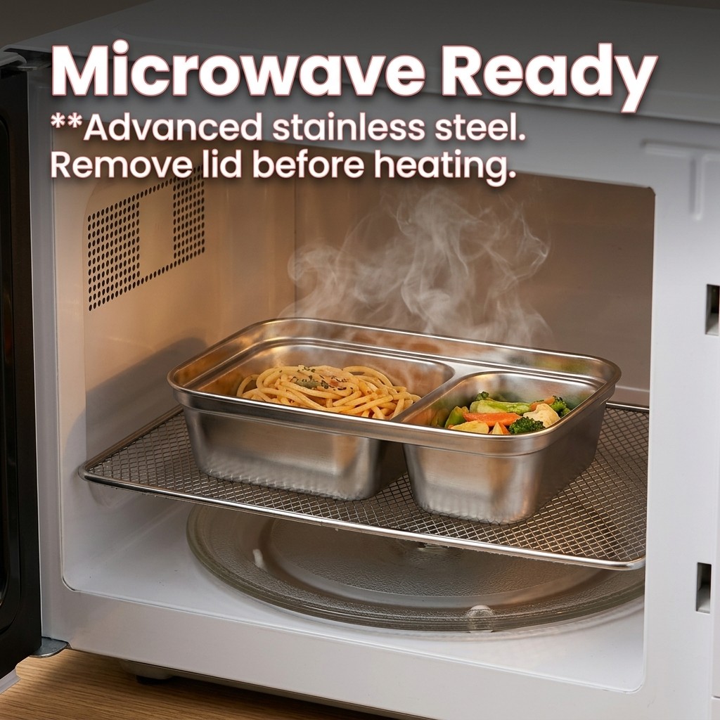 Microwave Safe 304 Stainless S - Meal Prep Ideas incelemesi ve fiyatı