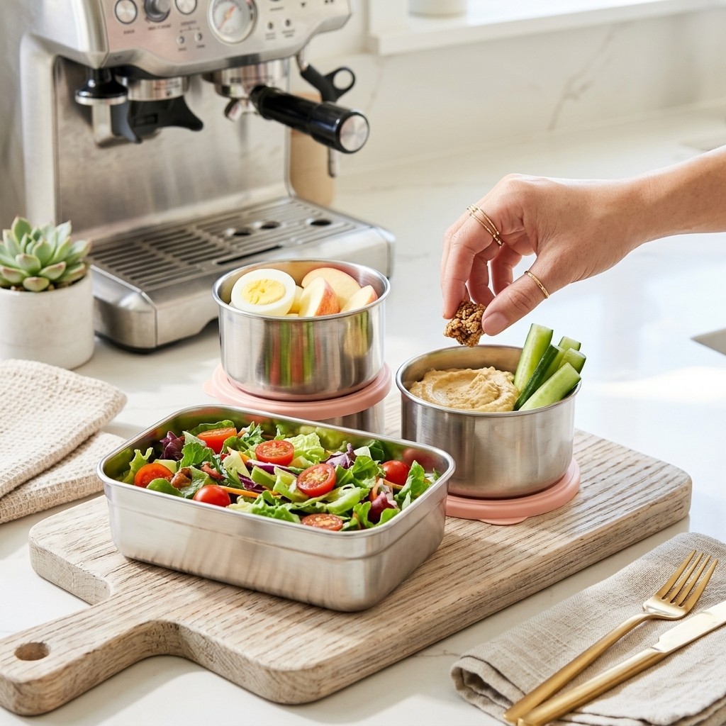 Microwave Safe 304 Stainless S - Meal Prep Ideas incelemesi ve fiyatı
