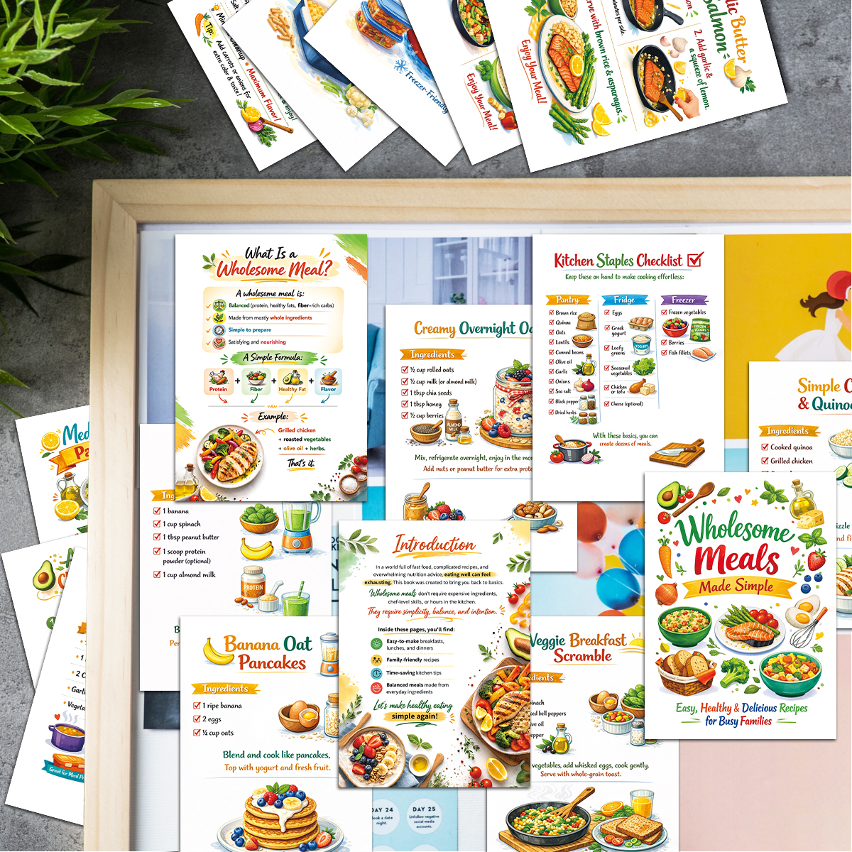 30pcs Wholesome Meals Recipe C - Meal Prep Simple incelemesi ve fiyatı