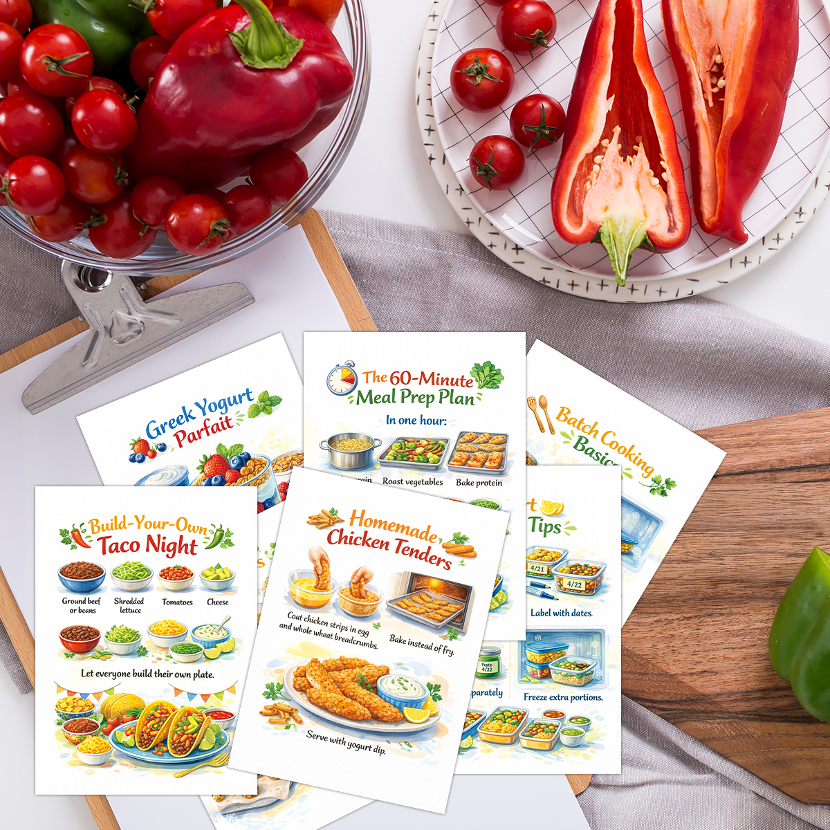 30pcs Wholesome Meals Recipe C - Meal Prep Simple incelemesi ve fiyatı