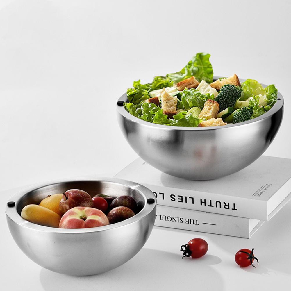 304 Thickened Salad Mixing Bow - Meal Prep Bowl incelemesi ve fiyatı