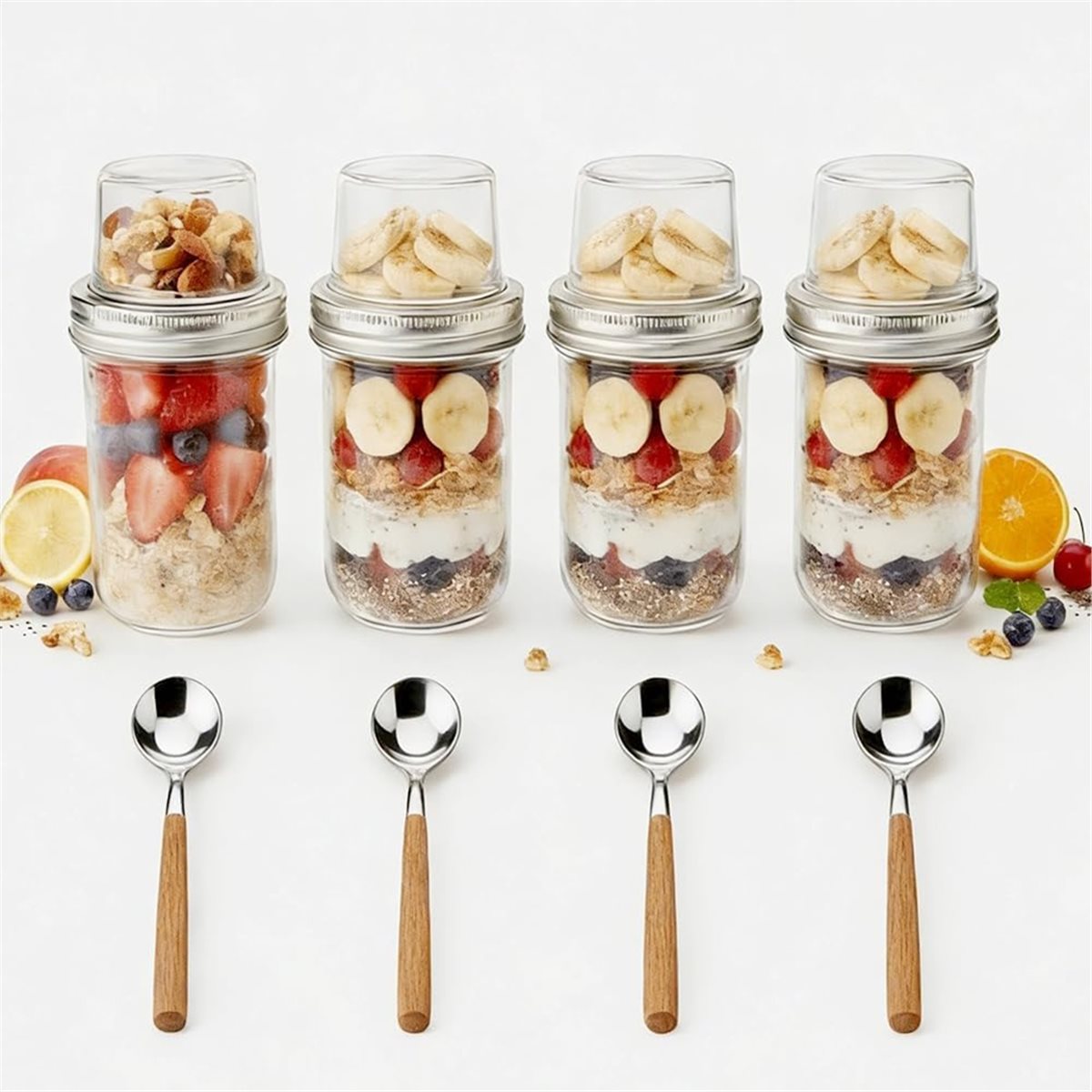 BAAE Overnight Oats Containers - Meal Prep Overnight Oats incelemesi ve fiyatı