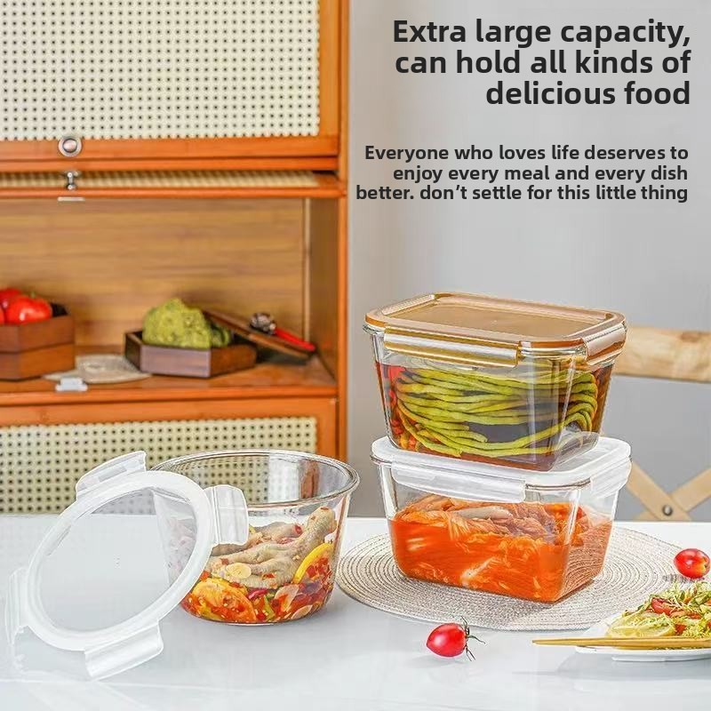 Large Capacity Glass Food Stor - Meal Prep Kitchen incelemesi ve fiyatı