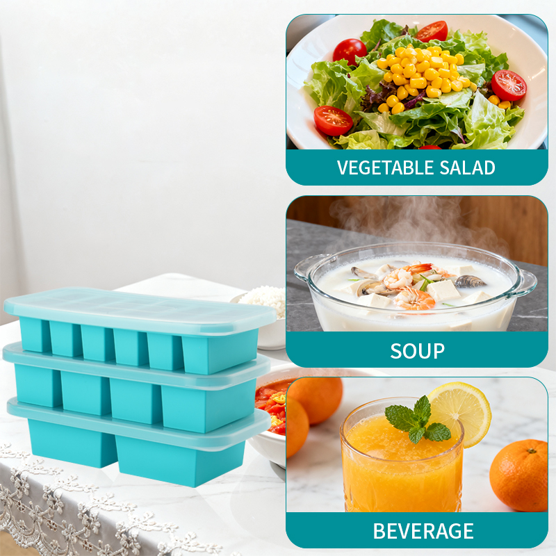 2 or 3-piece Silicone Freezer  - Meal Prep Ideas incelemesi ve fiyatı