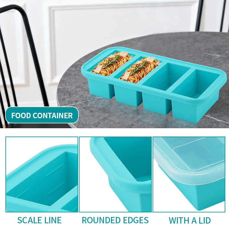 2 or 3-piece Silicone Freezer  - Meal Prep Ideas incelemesi ve fiyatı