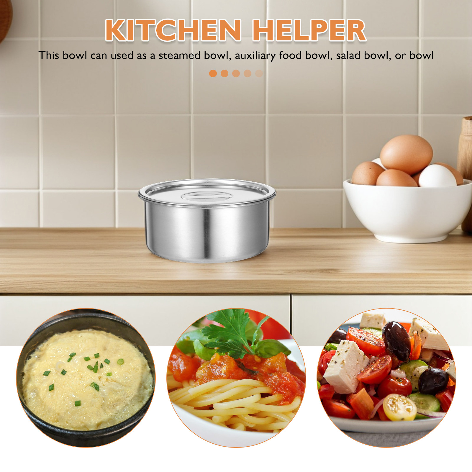Stainless Steel Steamed Egg Bo - Meal Prep Bowl incelemesi ve fiyatı