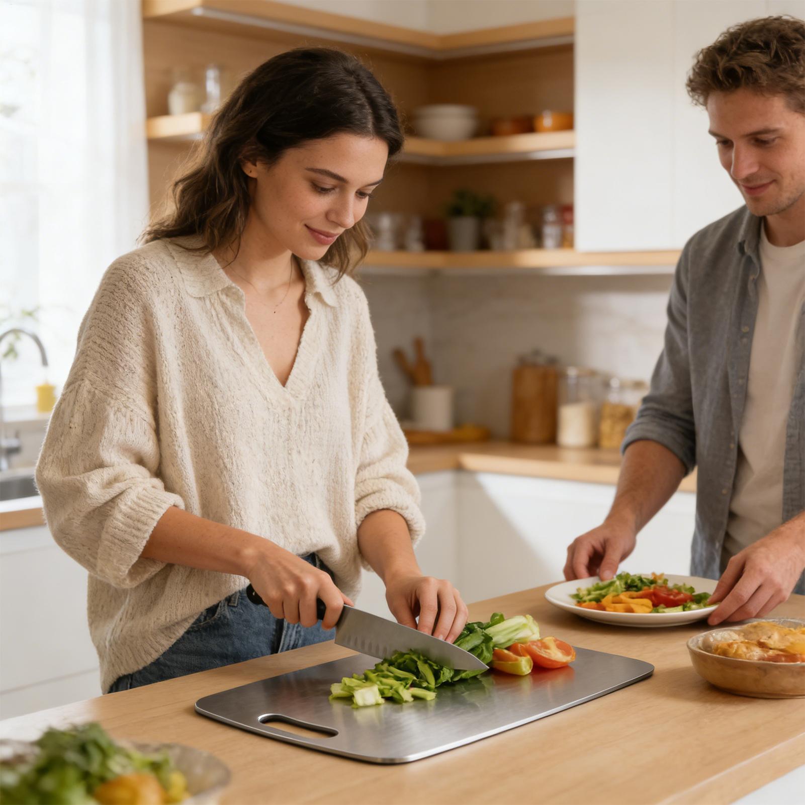 Stainless Steel Cutting Board  - Meal Prep Kitchen incelemesi ve fiyatı