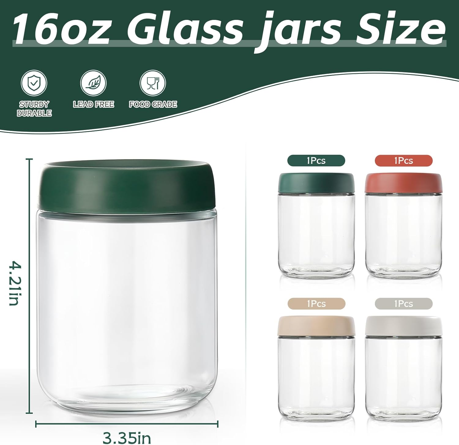 Glass Overnight Oats Container - Glass Container Set incelemesi ve fiyatı