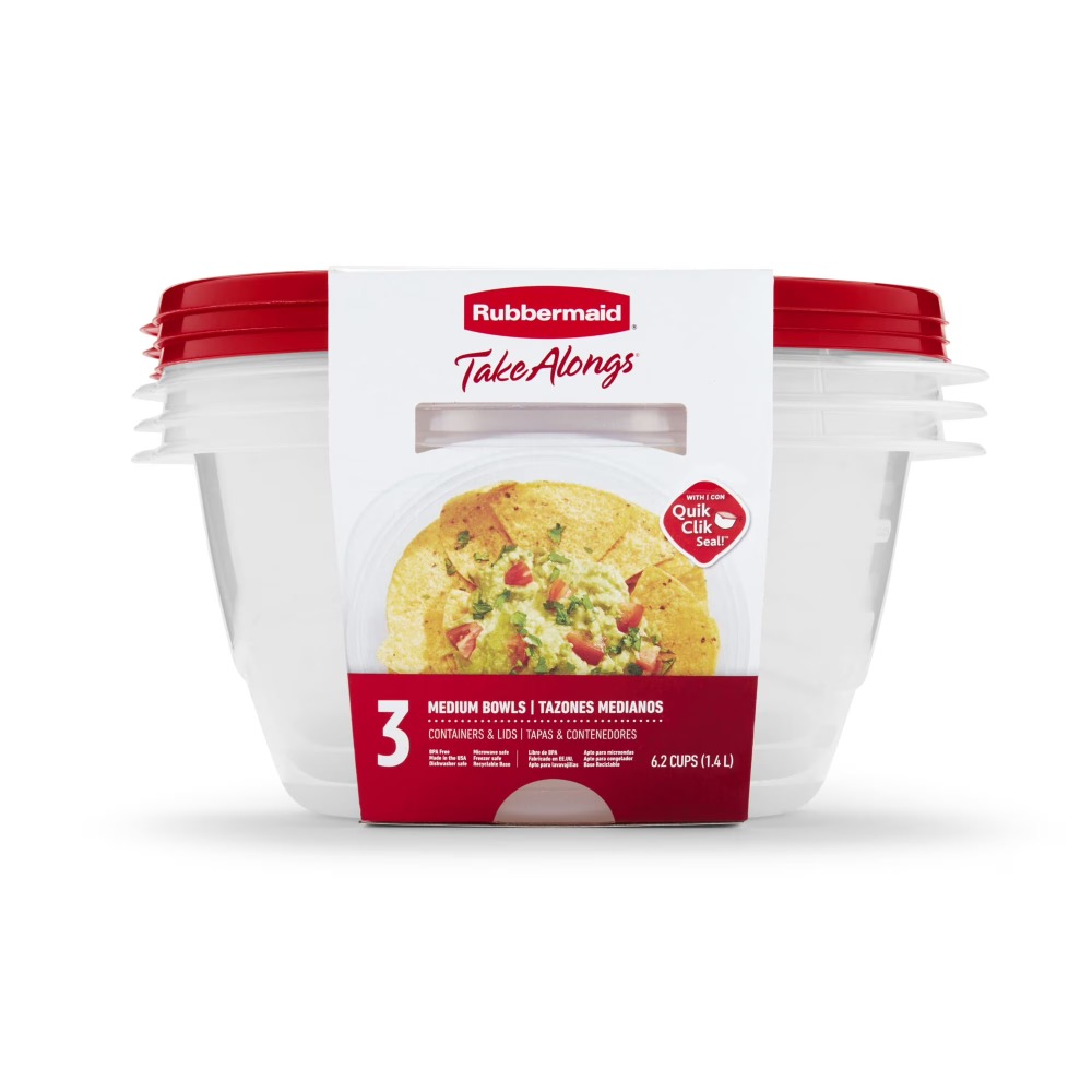 Large Round Food Storage Conta - Meal Prep Kitchen incelemesi ve fiyatı