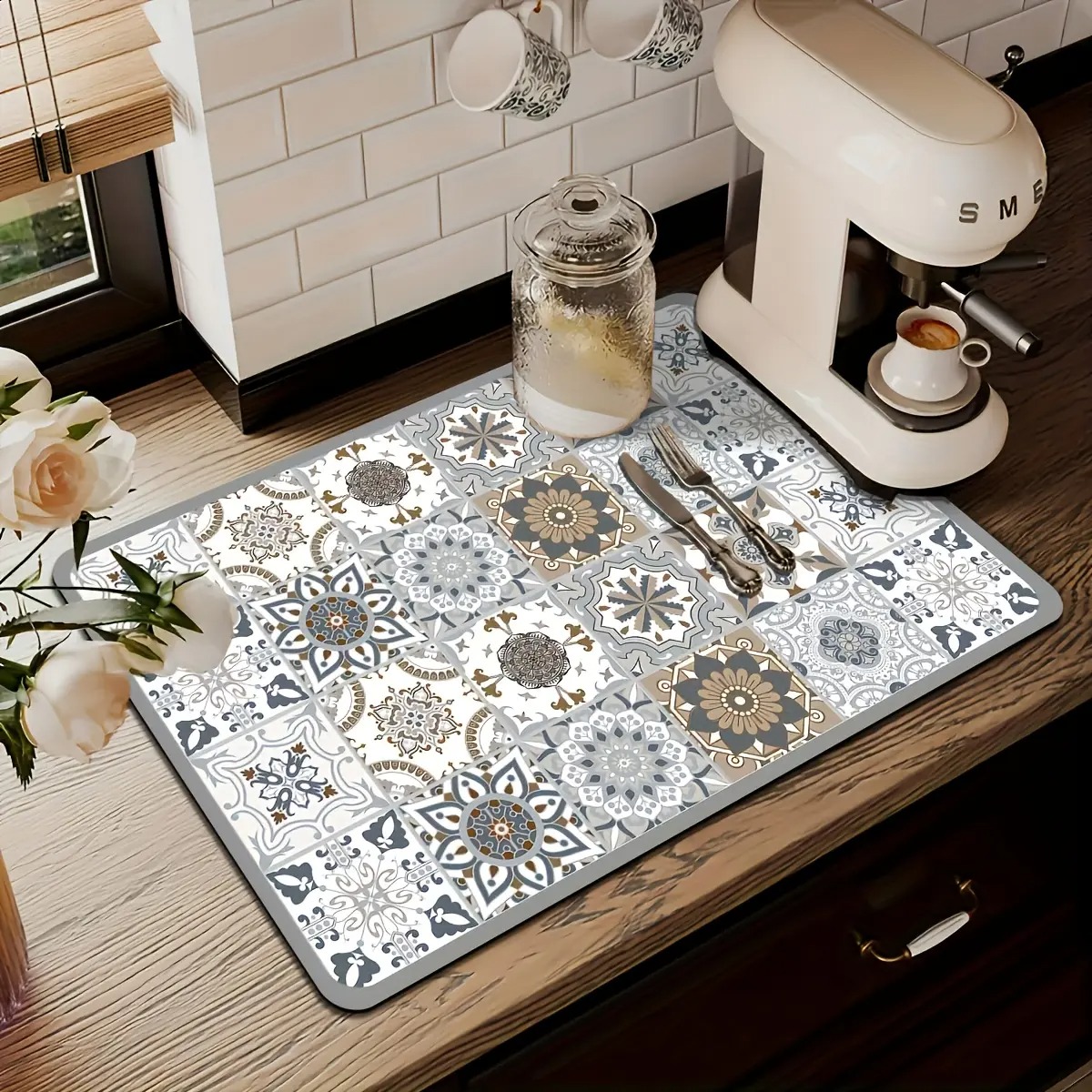 1pcs Kitchen Countertop Mat Vi - Meal Prep Format incelemesi ve fiyatı