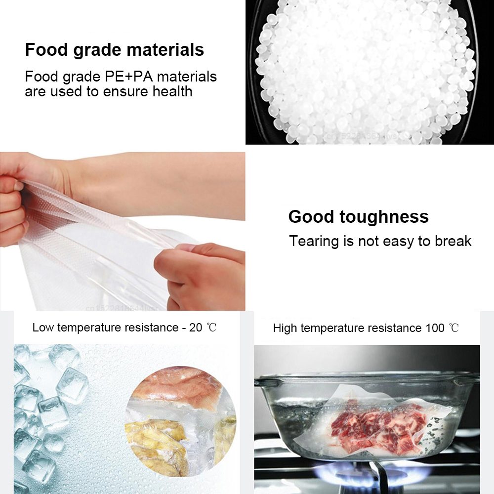Vacuum Sealer Bags Vacuum Food - Meal Prep Vacuum Seal incelemesi ve fiyatı