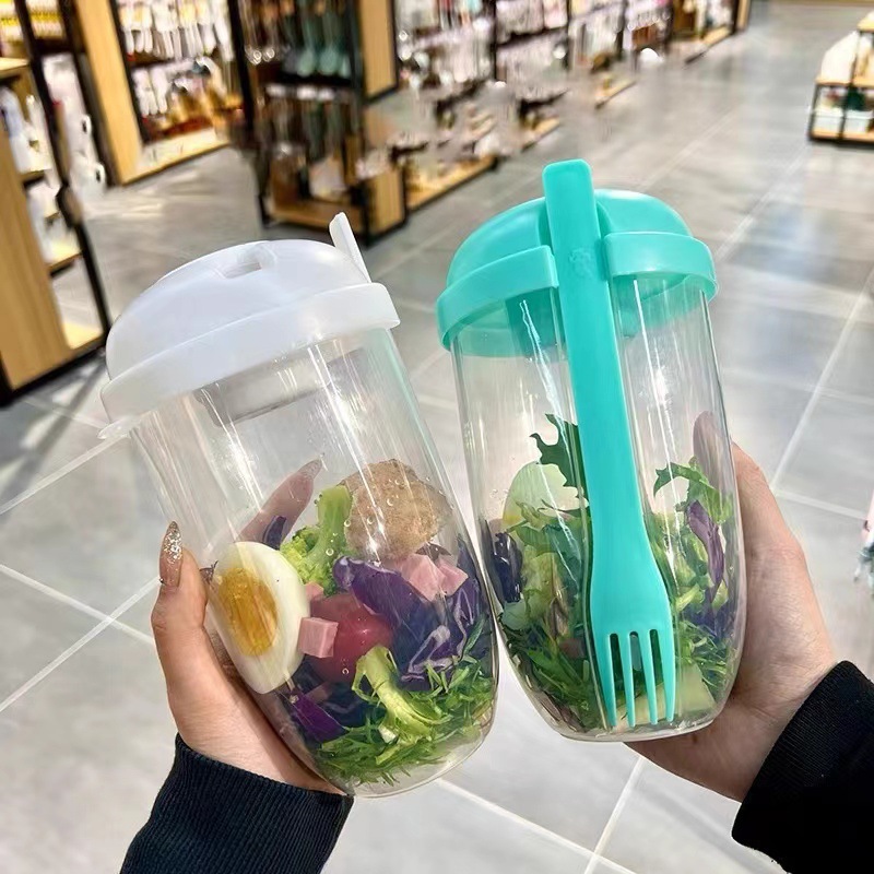 Portable Salad Bowl with Lid a - Meal Prep Bowl incelemesi ve fiyatı