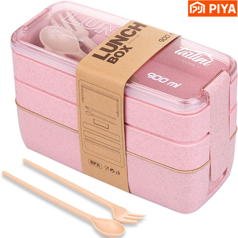 3-In-1 Compartment Wheat Straw - Meal Prep Bowl incelemesi ve fiyatı