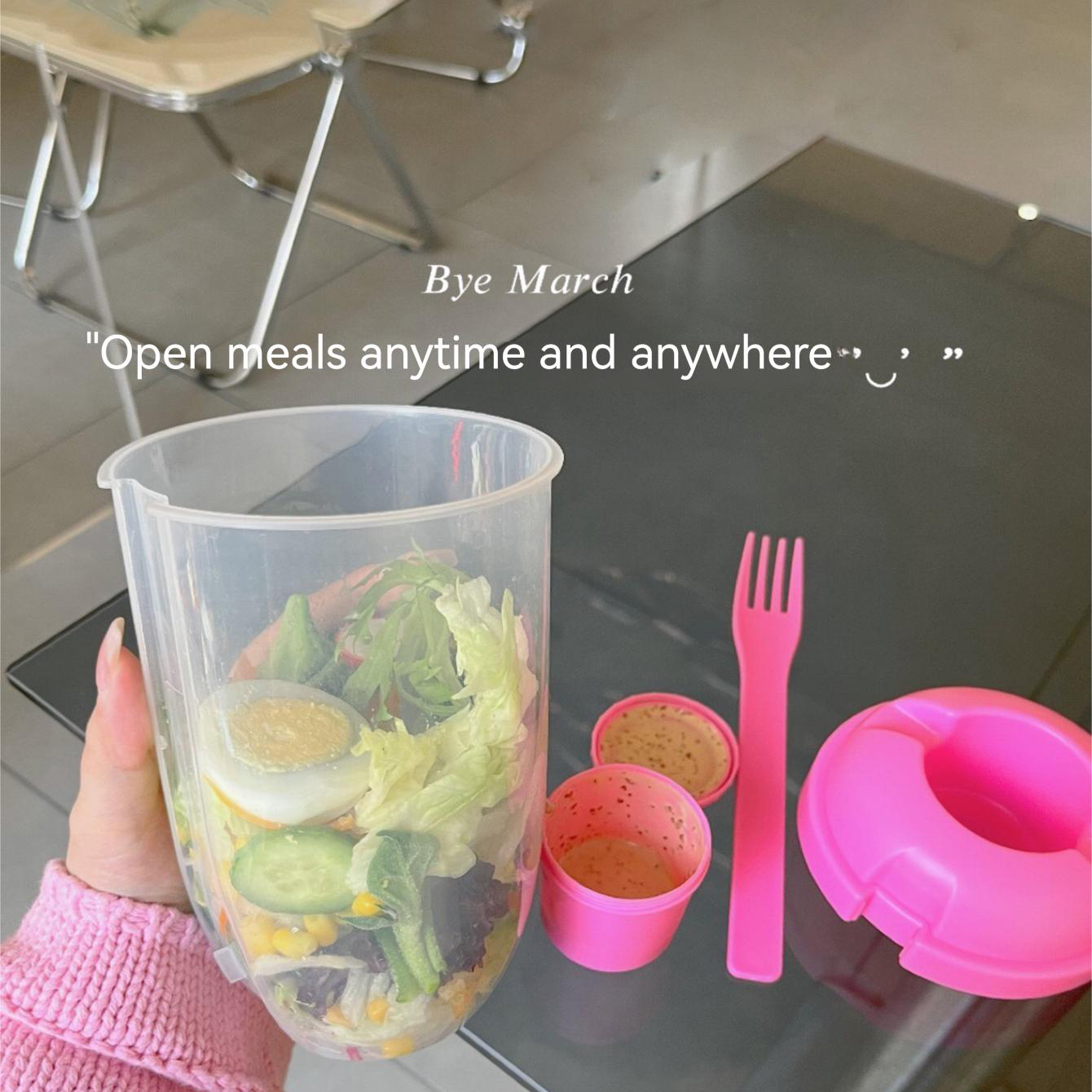 3In1 Portable Salad Cup Breakf - Meal Prep Bowl incelemesi ve fiyatı