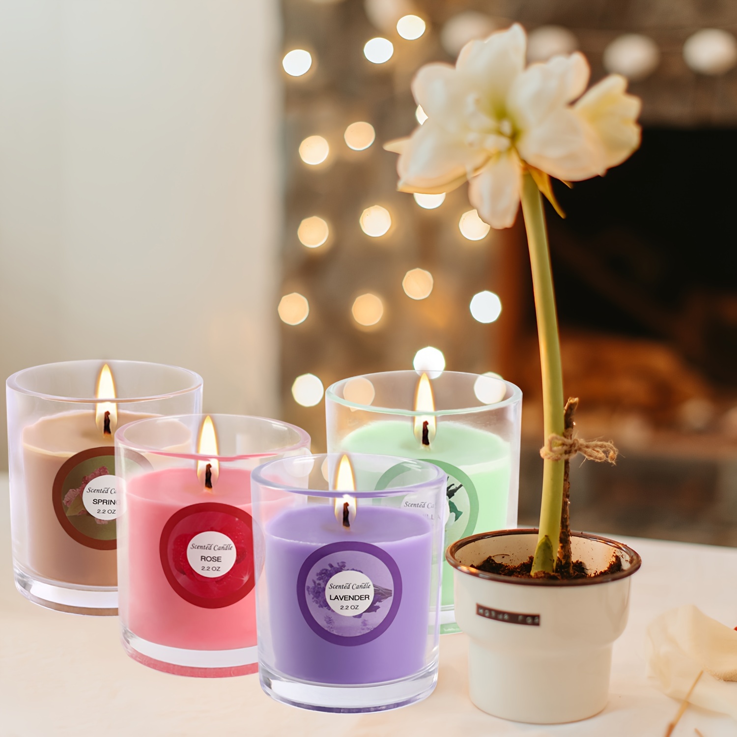 20 Packs Of Scented Candles, 1 - Glass Container Set incelemesi ve fiyatı