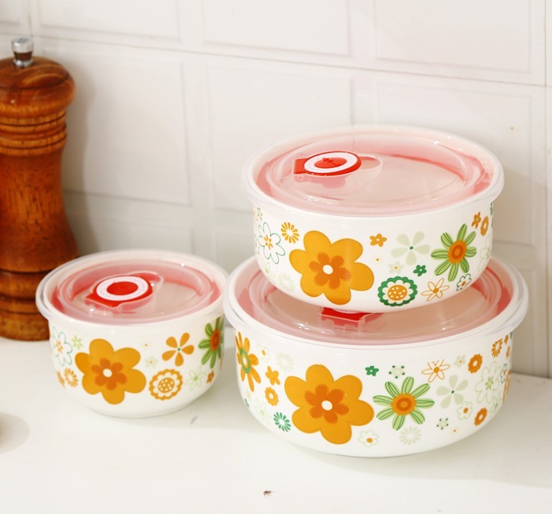 Three-piece set, fine bone chi - Meal Prep Bowl incelemesi ve fiyatı