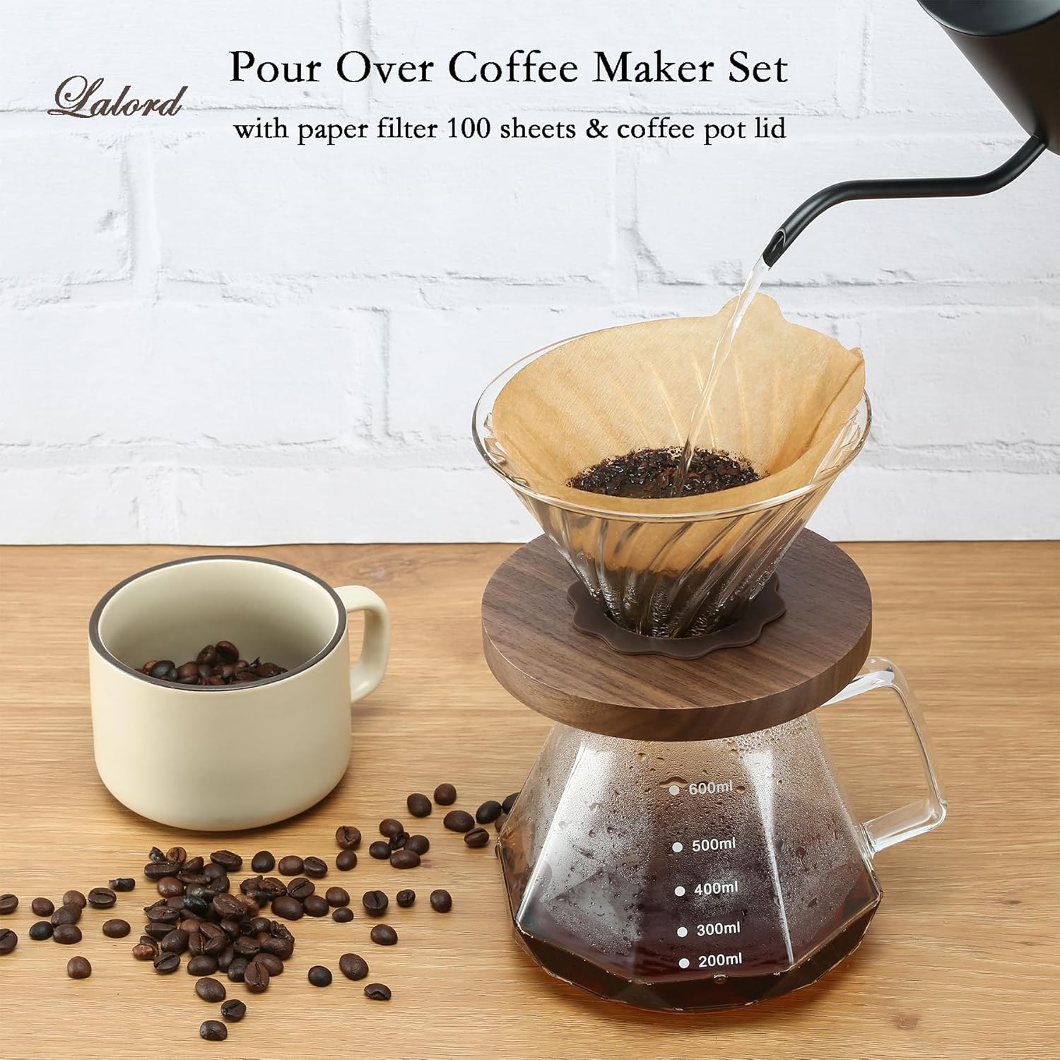 Magpie Glass Coffee Pot For V6 - Glass Container Set incelemesi ve fiyatı