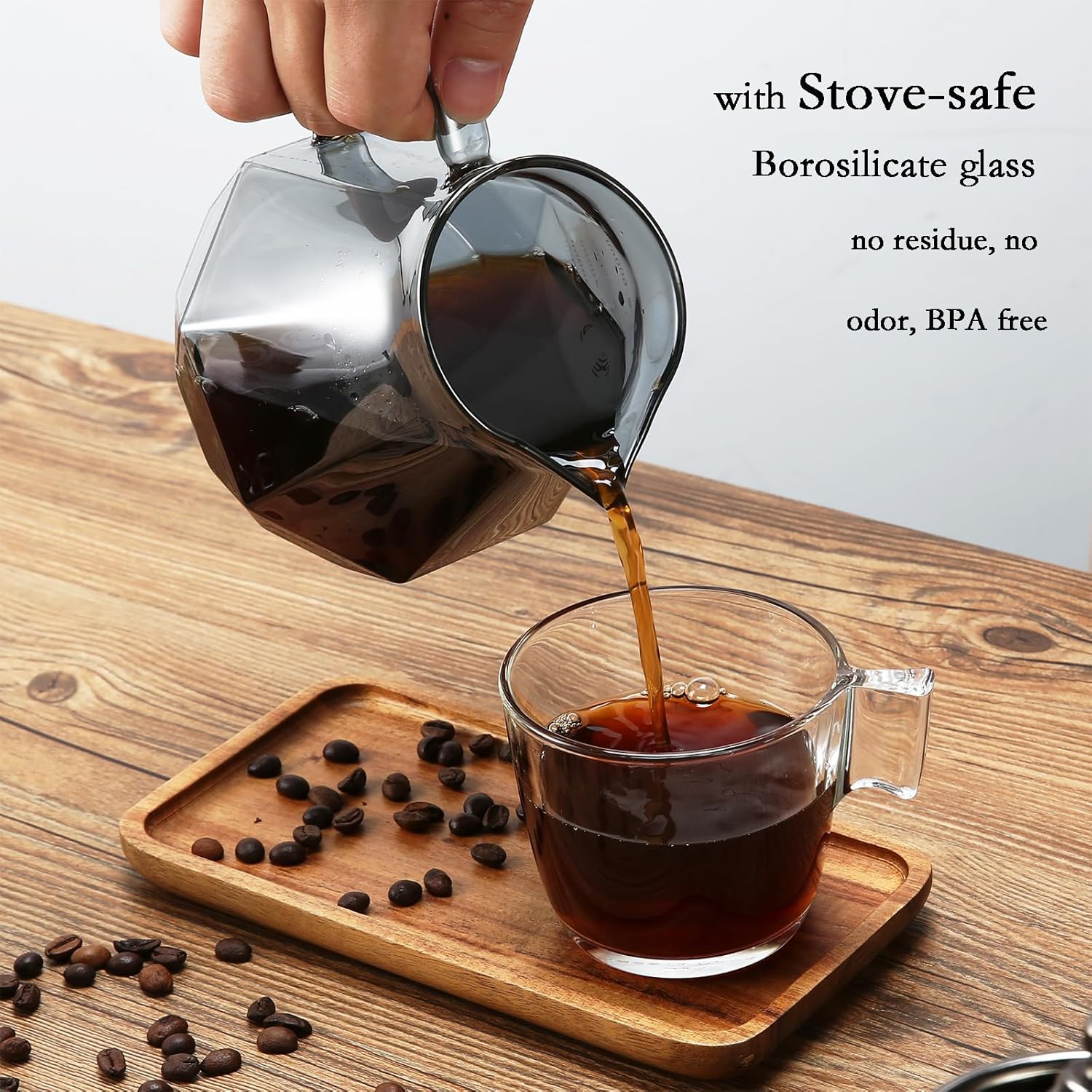 Magpie Glass Coffee Pot For V6 - Glass Container Set incelemesi ve fiyatı