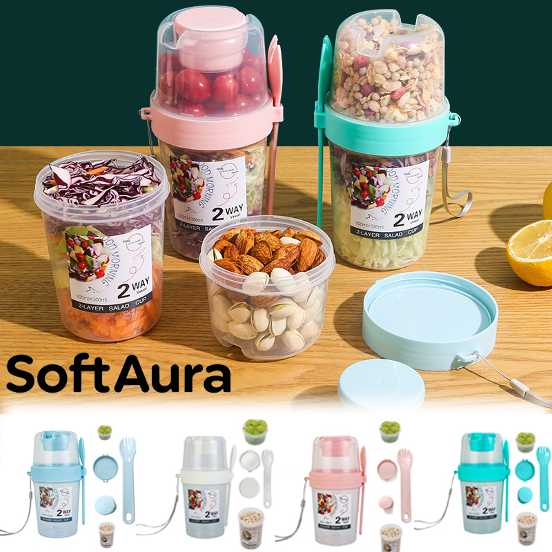 SoftAura Breakfast On The Go C - Meal Prep Bowl incelemesi ve fiyatı