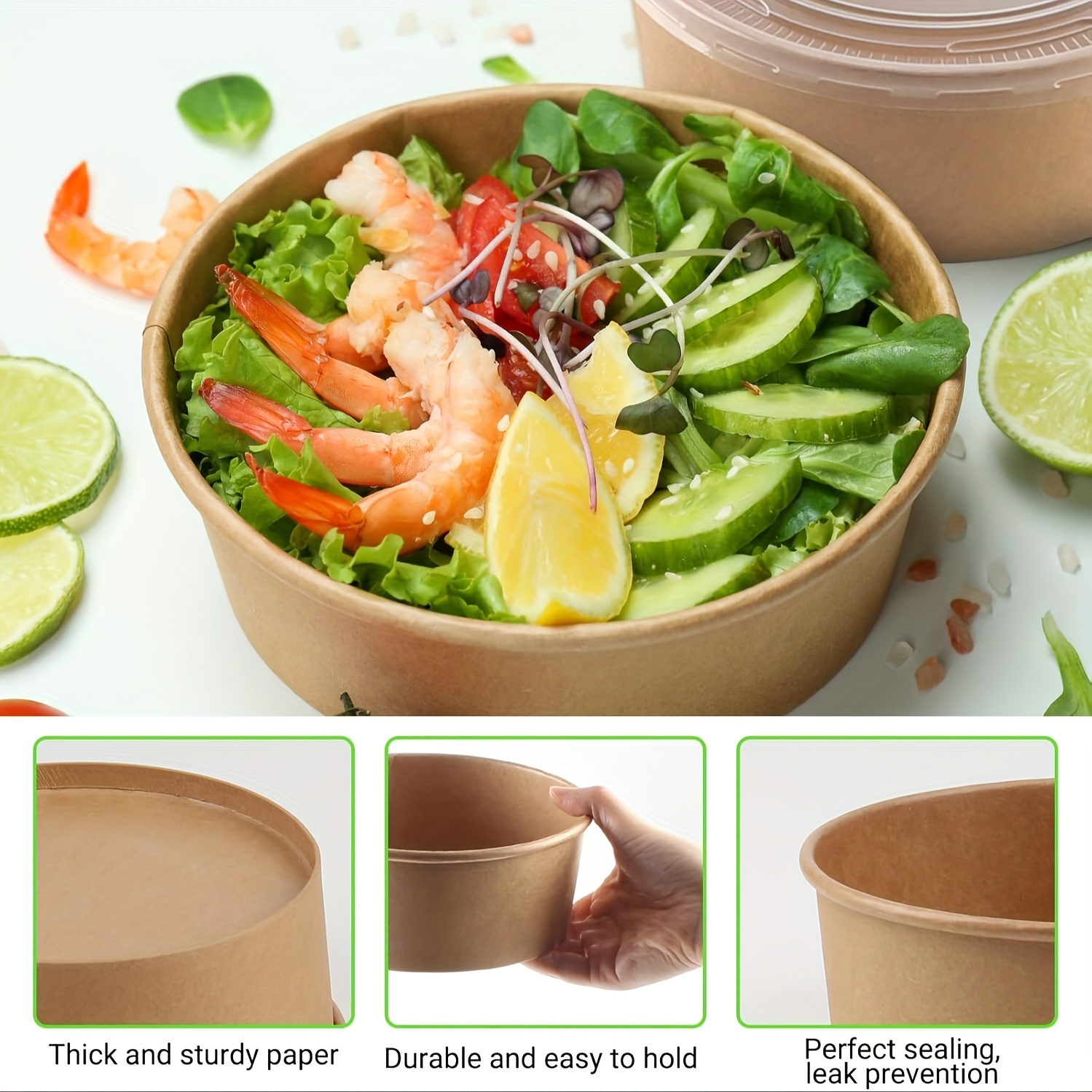 44Oz/1300Ml 25/50 Pack Paper B - Meal Prep Ideas incelemesi ve fiyatı
