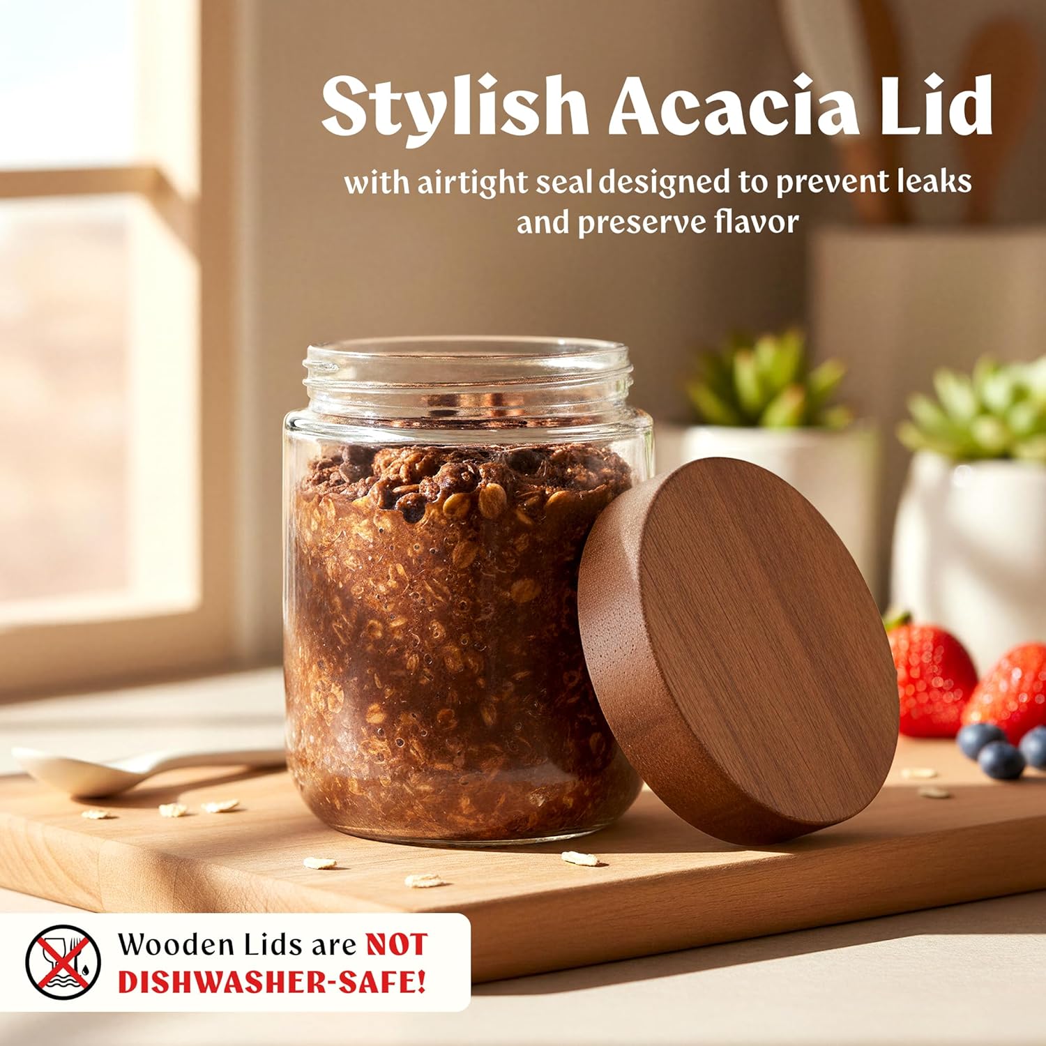Overnight Oats Containers with - Meal Prep Overnight Oats incelemesi ve fiyatı