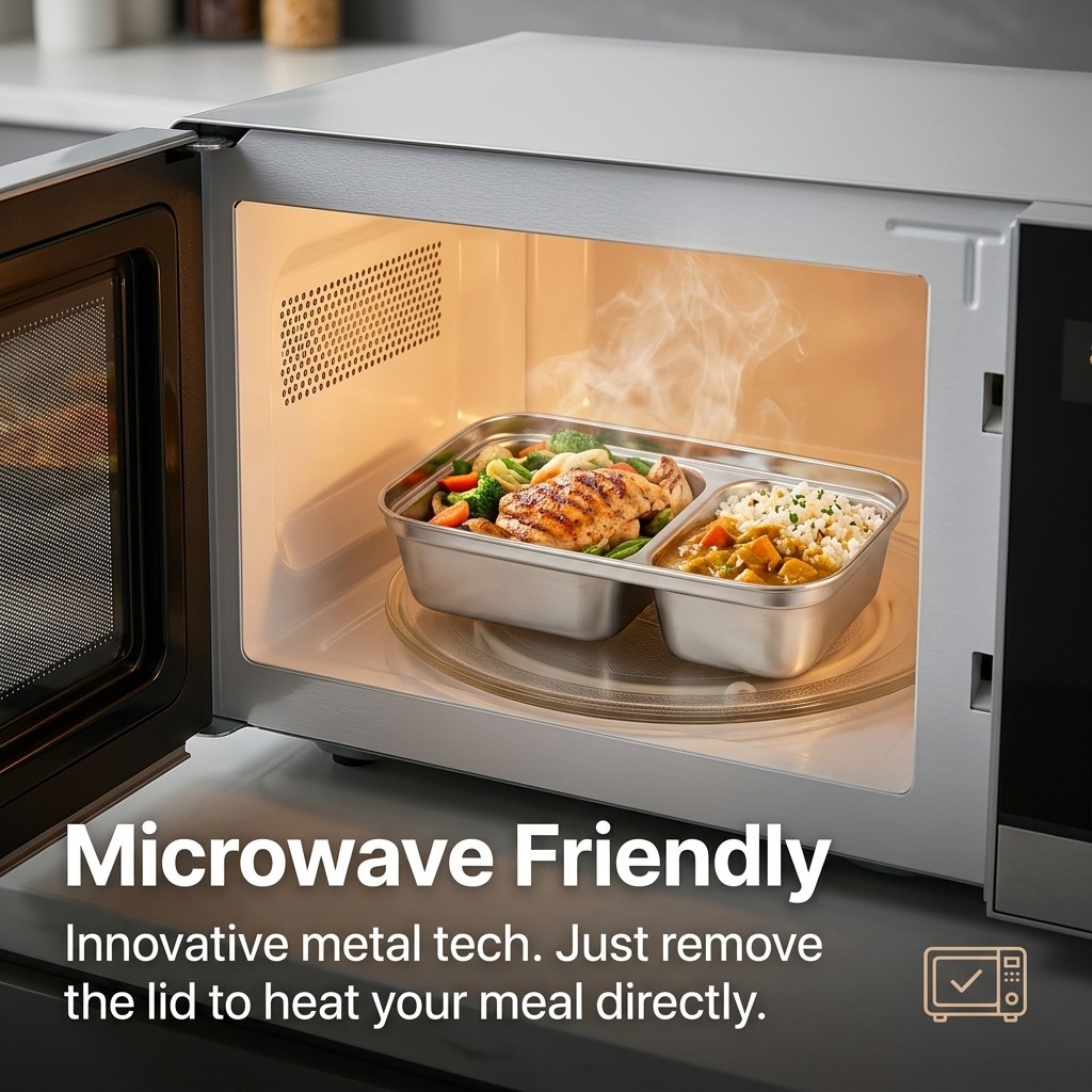 Microwave Safe 304 Stainless S - Meal Prep Ideas incelemesi ve fiyatı