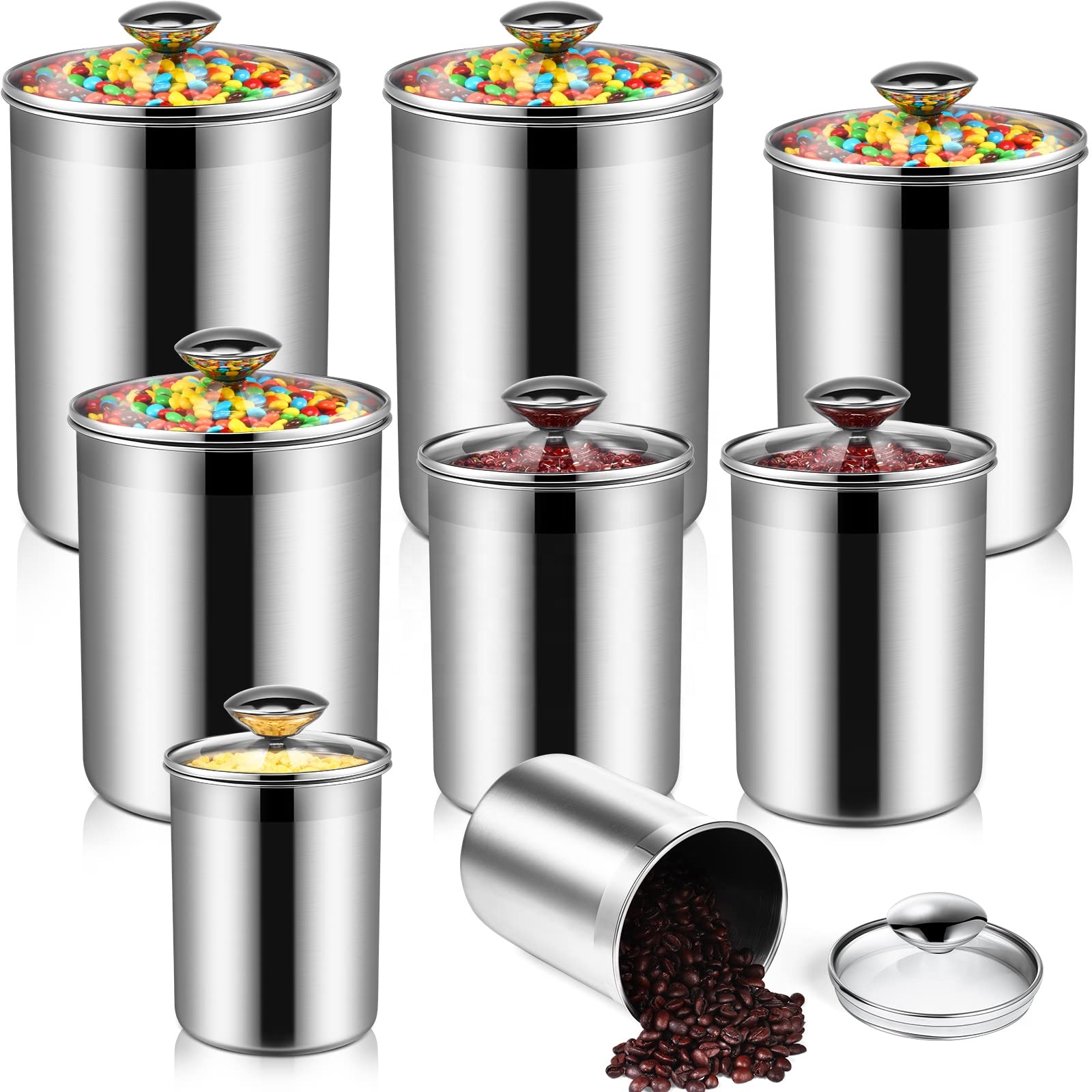 Food Storage Containers Tea Co - Glass Container Set incelemesi ve fiyatı