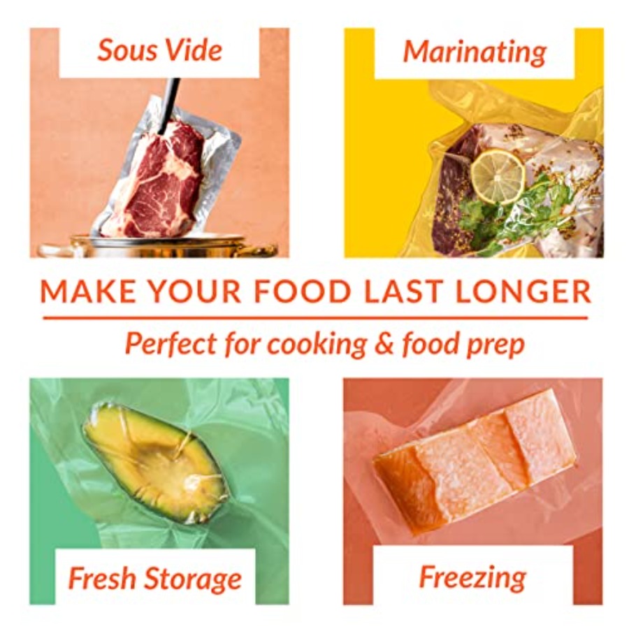 Lock Vacuum Sealer Bags - Set  - Meal Prep Vacuum Seal incelemesi ve fiyatı