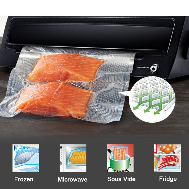 Vacuum Food Saver Sealer Bags  - Meal Prep Vacuum Seal incelemesi ve fiyatı